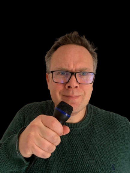 Jay Soma performing stand-up comedy